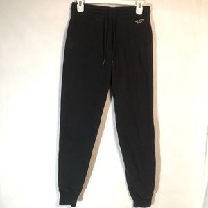 Black Hollister Sweatpants/Joggers Mens XS